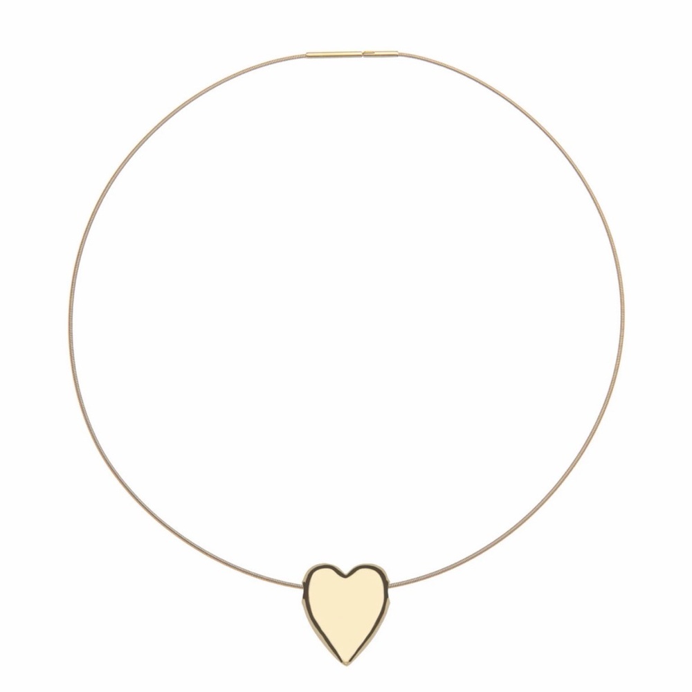 Elegant Heart Pendant Necklace